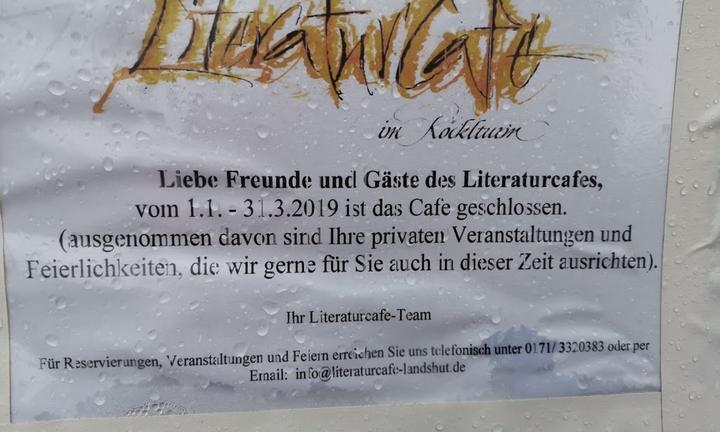 Literaturcafe Im Rocklturm